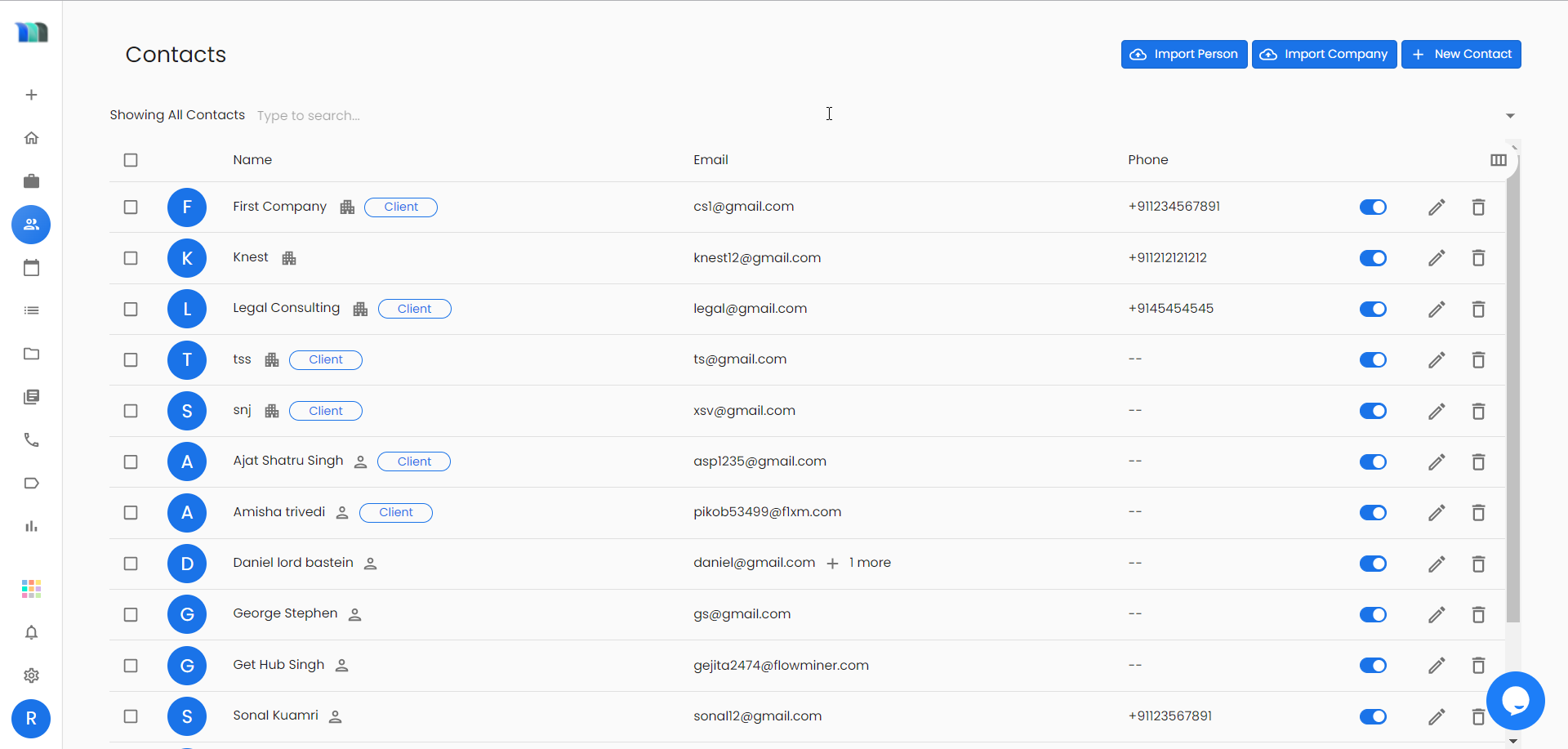 screenshot of MatterSuite ELM